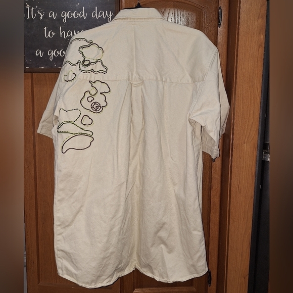 G-Unit Heavyweight Short Sleeve Shirt with Embroidery In A Mens Size Large. EUC - Picture 5 of 11